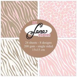 By Lene - Blok 6" - Wild Baby - Rosa