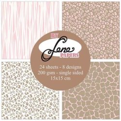 By Lene - Blok 6" - Wild Baby - Rosa