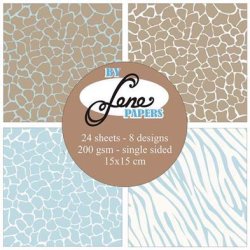 By Lene - Blok 6" - Wild Baby - Blue