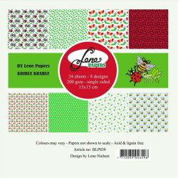 By Lene - Blok 6" - Krible Krable