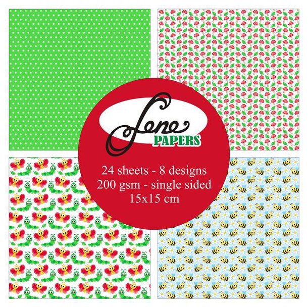 By Lene - Blok 6" - Krible Krable