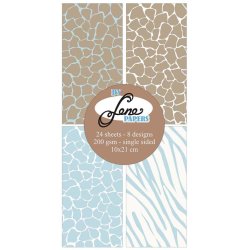 By Lene - Blok Slim Card - Wild Baby - Bl