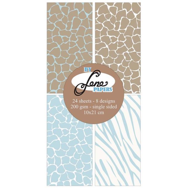 By Lene - Blok Slim Card - Wild Baby - Bl