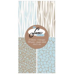 By Lene - Blok Slim Card - Wild Baby - Bl