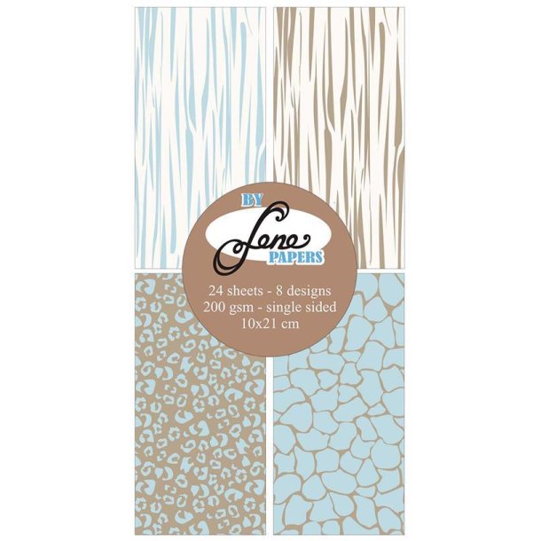 By Lene - Blok Slim Card - Wild Baby - Bl