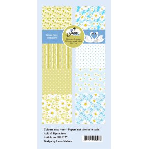 By Lene - Blok Slim Card - Summer Love / Sommer krlighed