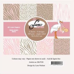 By Lene - Blok 12" - Wild Baby - Rosa