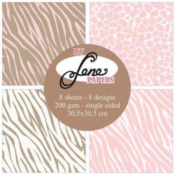 By Lene - Blok 12" - Wild Baby - Rosa