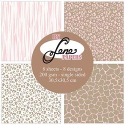 By Lene - Blok 12" - Wild Baby - Rosa