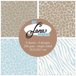 By Lene - Blok 12" - Wild Baby - Blue