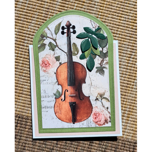 By Lene - Blok A6 - Colours of Music / Musikkens farver