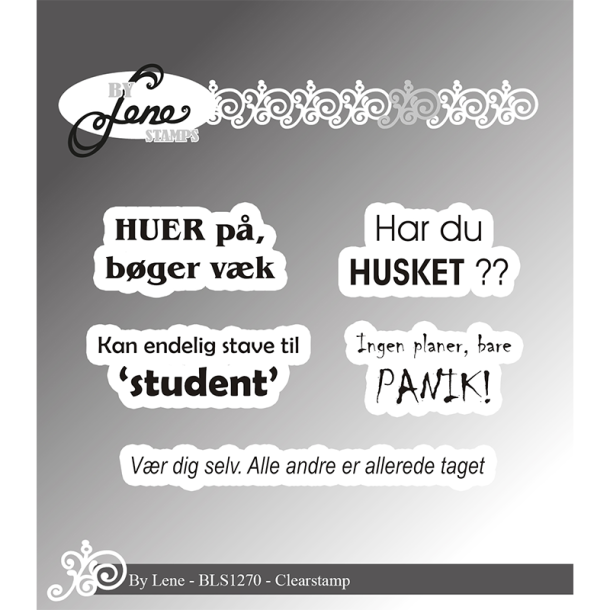 By Lene - Stempler - Huer p�, b�ger v�k