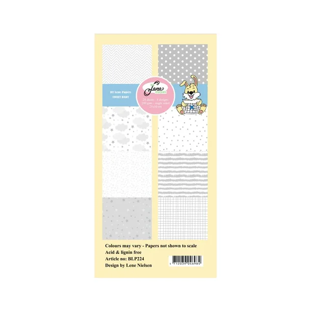 By Lene - Blok Slim Card - Sweet Baby / Sd baby