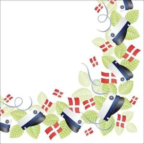 B�kkelund - Frokostsserviet - Bl� student