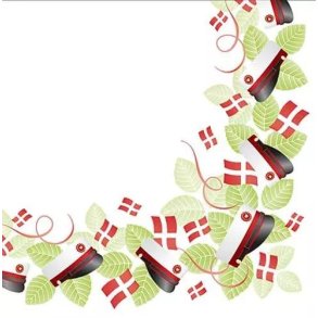 B�kkelund - Frokostsserviet - R�d Student