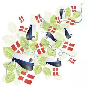 Bkkelund - Middagsserviet - Bl student