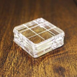 Catherine Pooler - Acrylic Grid Stamping Block - 1-1/2 x 1-1/2 inch