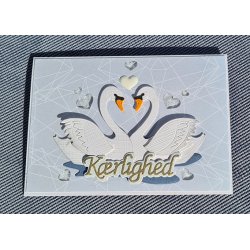 By Lene - Enamel Dots - Hjerter - Transparent