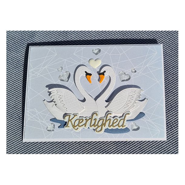 By Lene - Enamel Dots - Hjerter - Transparent