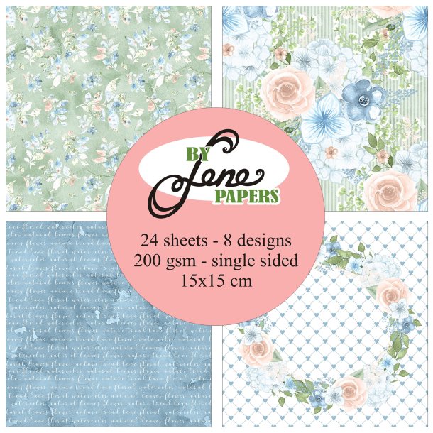 By Lene - Blok 12" - Romantic Blues