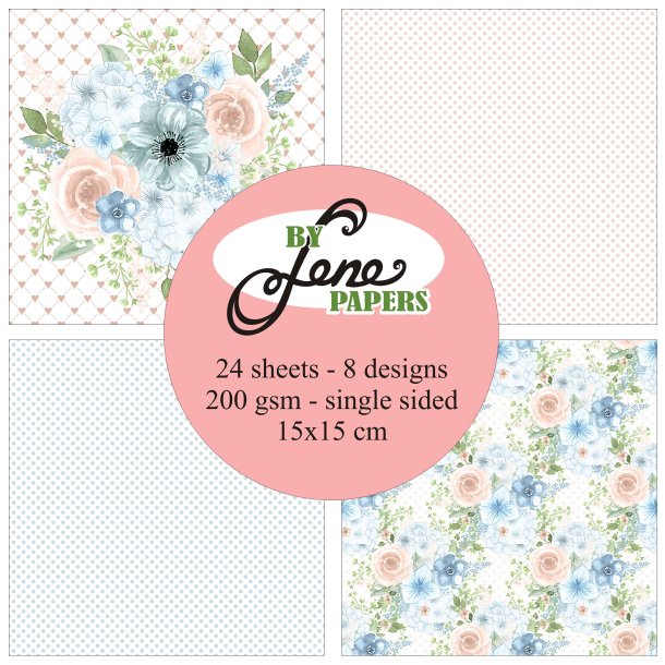 By Lene - Blok 12" - Romantic Blues