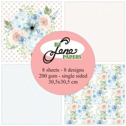 By Lene - Blok 6" - Romantic Blues