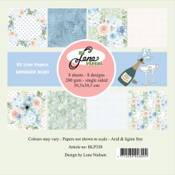 By Lene - Blok 6" - Romantic Blues