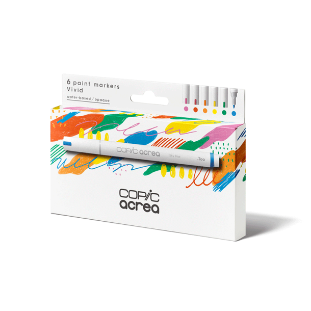 Copic Acrea - Paint Markers - Vivid