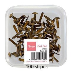 Marianne Design - Push Pins / Brads - Soldaterben - Brass