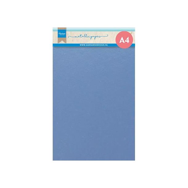 Marianne Design - Metallic Paper - Light Blue