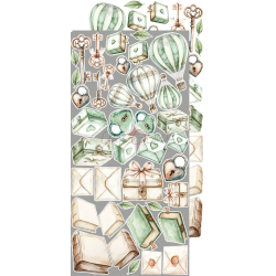 Craft O' Clock - Blok 15x30cm - Cherished Memories Extras Set Memories / Kre Minder Ekstras st