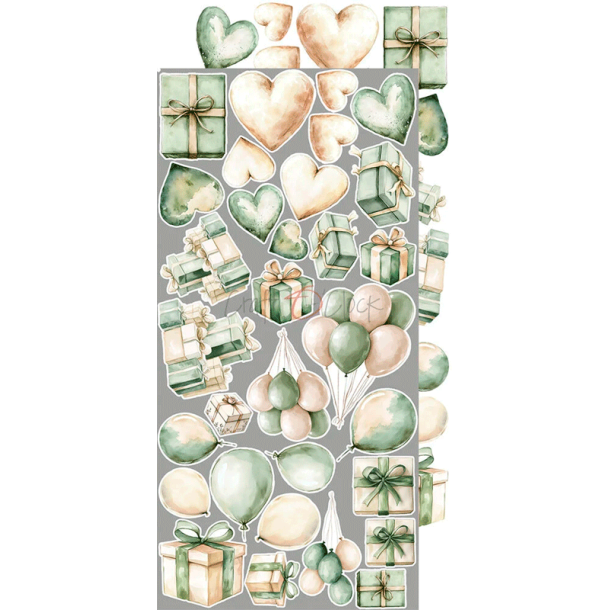 Craft O' Clock - Blok 15x30cm - Cherished Memories Extras Set Memories / Kre Minder Ekstras st