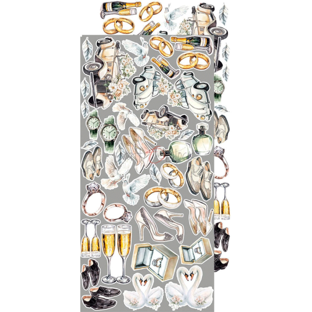 Craft O' Clock - Blok 15x30cm - Cherished Memories Extras Set Memories / Kre Minder Ekstras st