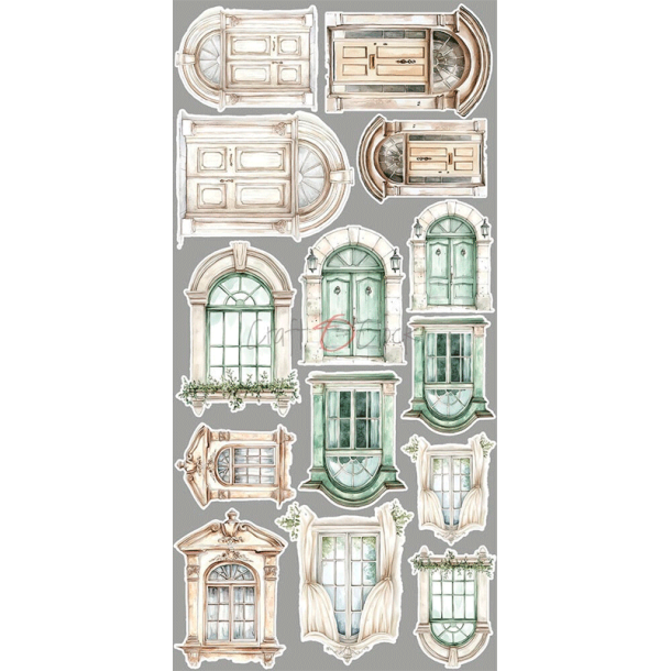 Craft O' Clock - Blok 15x30cm - Cherished Memories Extras Set Memories / Kre Minder Ekstras st