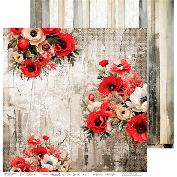 Craft O' Clock - Blok 12" - Hearts of the Sun