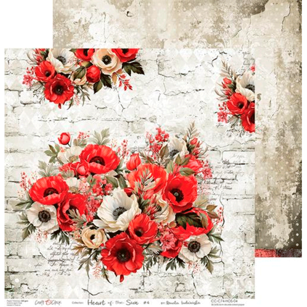 Craft O' Clock - Blok 12" - Hearts of the Sun