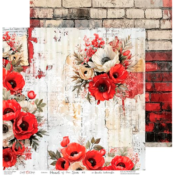 Craft O' Clock - Blok 12" - Hearts of the Sun