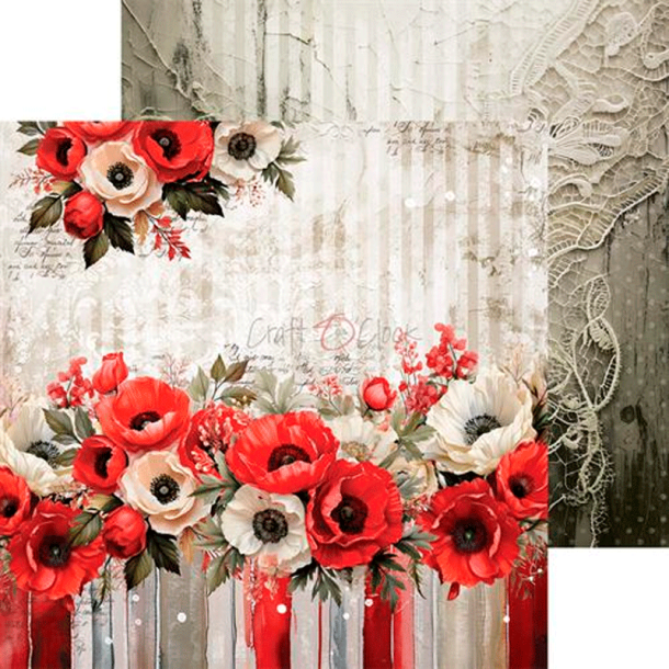 Craft O' Clock - Blok 8" - Hearts of the Sun