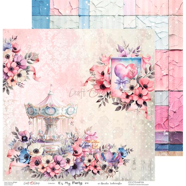 Craft O' Clock - Blok 12" - It's My Party