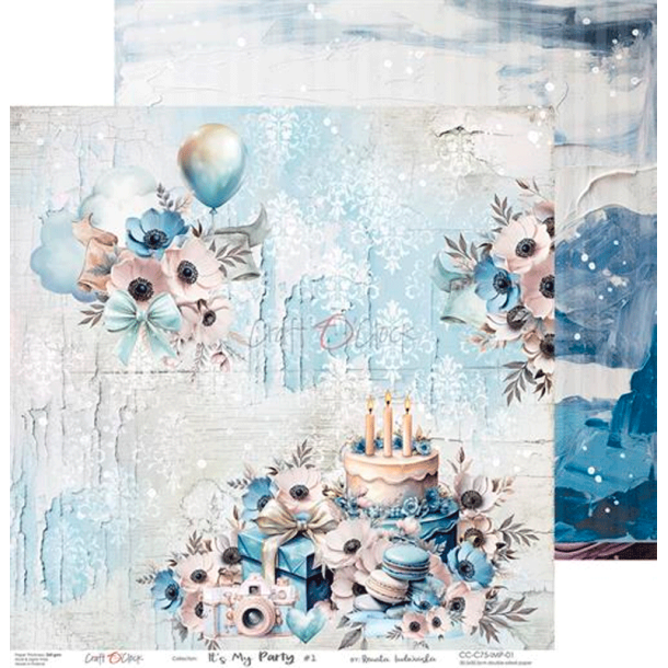 Craft O' Clock - Blok 12" - It's My Party