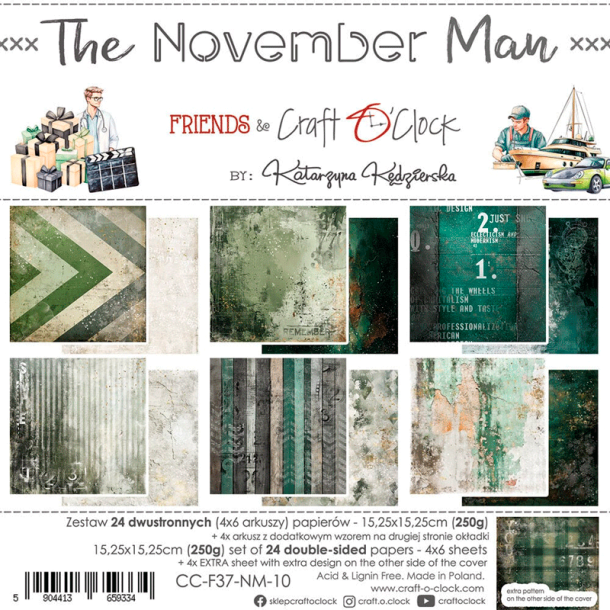 Craft O' Clock - Blok 6'' - The November Man