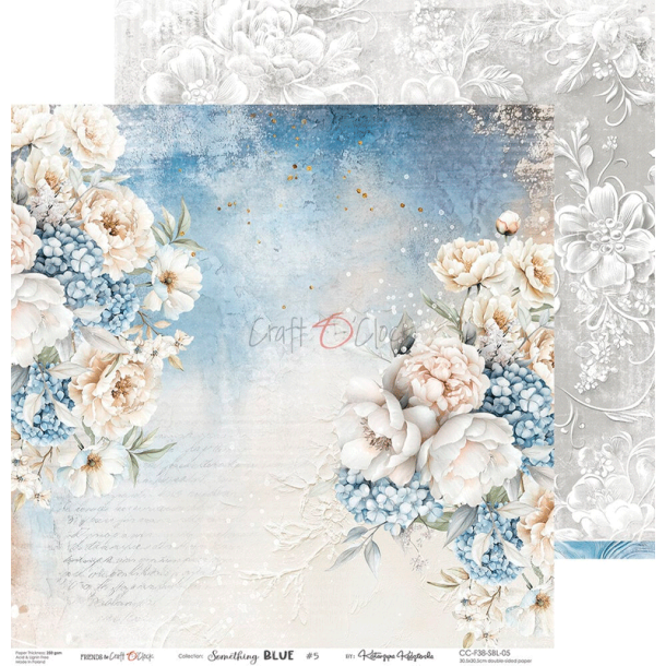 Craft O' Clock - Blok 12" - Something Blue / Noget Blt