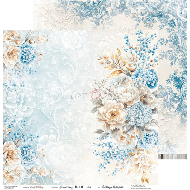 Craft O' Clock - Blok 12" - Something Blue / Noget Blt