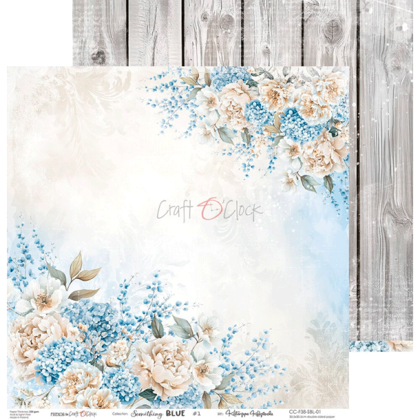 Craft O' Clock - Blok 12" - Something Blue / Noget Blt