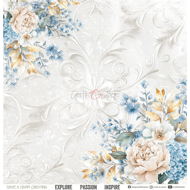 Craft O' Clock - Blok 12" - Something Blue / Noget Blt