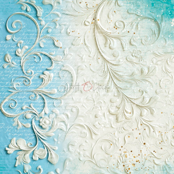 Craft O' Clock - Blok 8" - Something Blue / Noget Blt