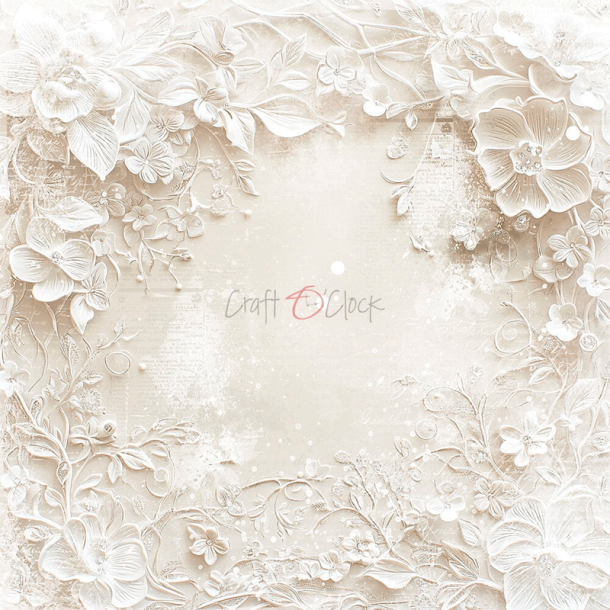 Craft O' Clock - Blok 8" - Something Blue / Noget Blt