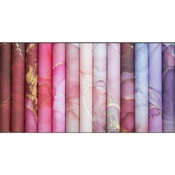 Craft Consortium - Blok 6" - Ink Drops - Rose