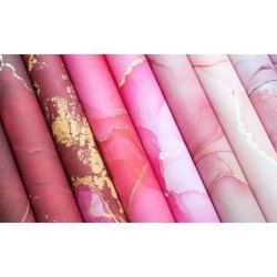 Craft Consortium - Blok 6" - Ink Drops - Rose