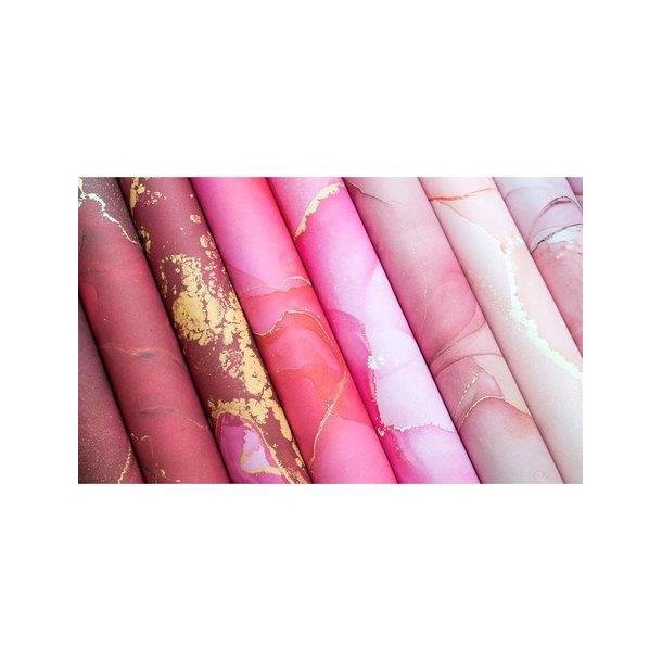 Craft Consortium - Blok 6" - Ink Drops - Rose